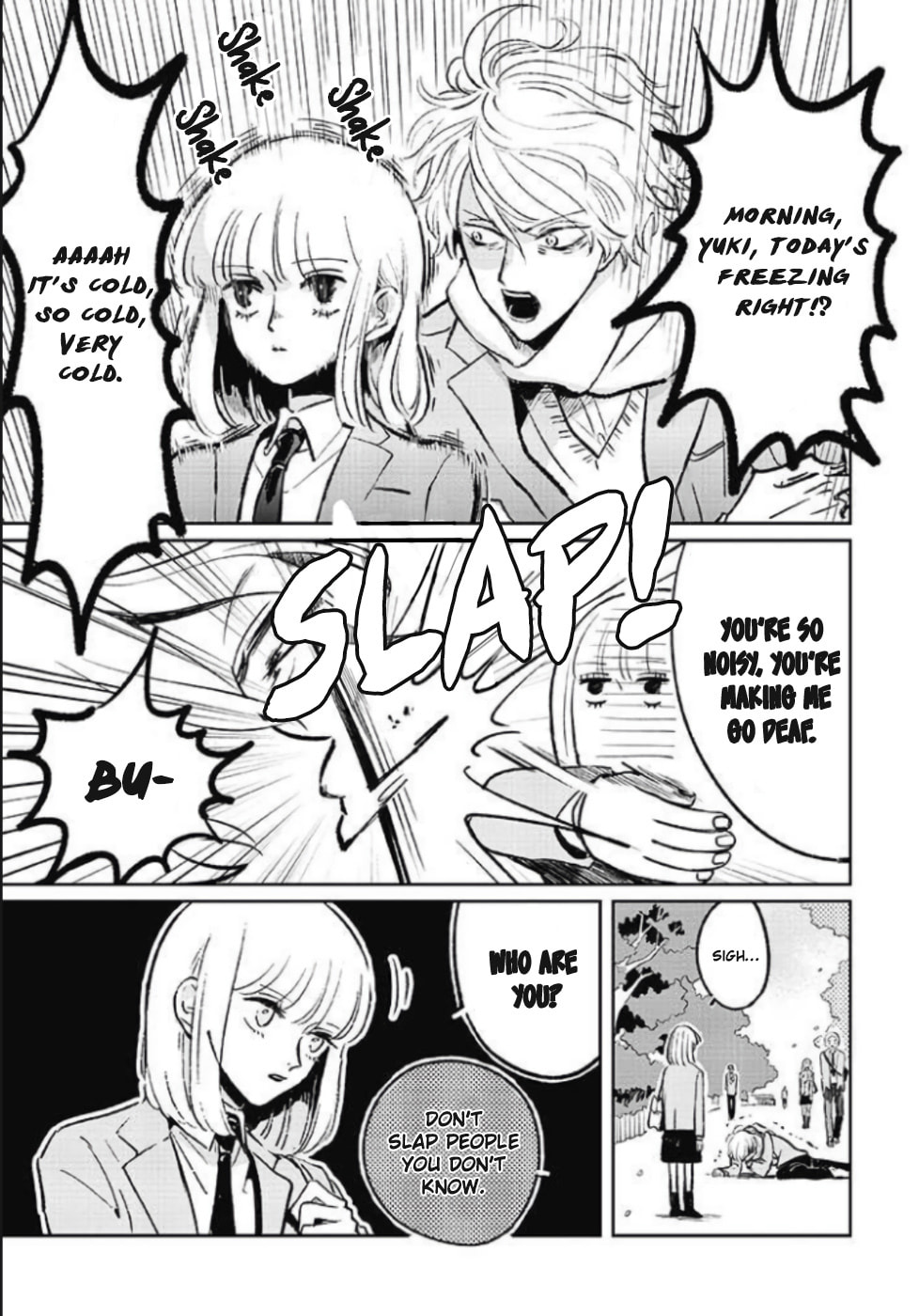 A Boy Sensitive to Cold & a Hard-Boiled Girl