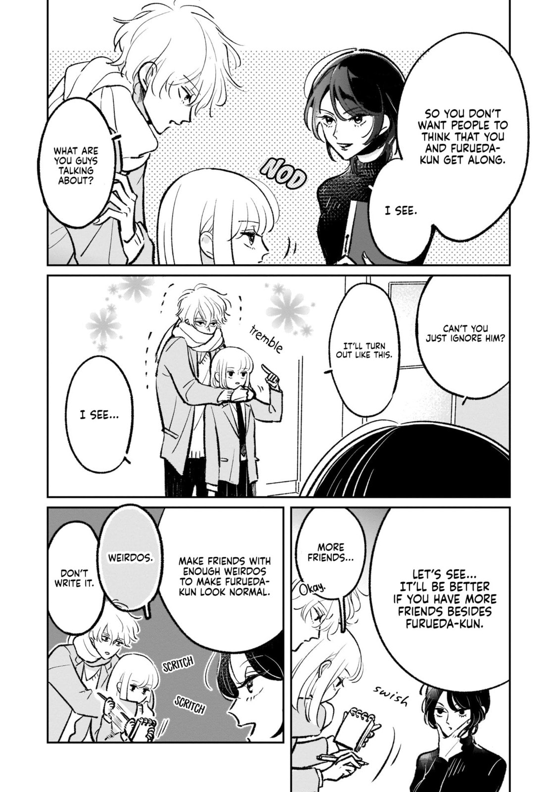 A Boy Sensitive to Cold & a Hard-Boiled Girl