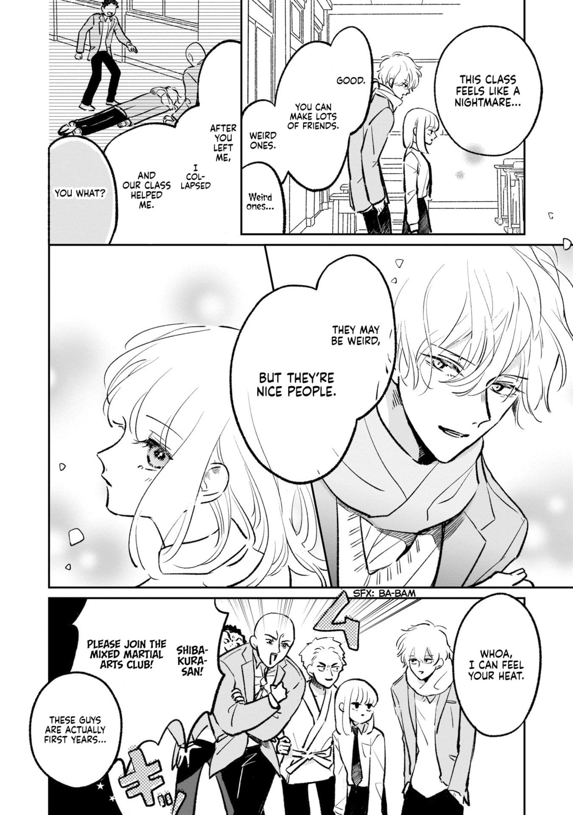 A Boy Sensitive to Cold & a Hard-Boiled Girl