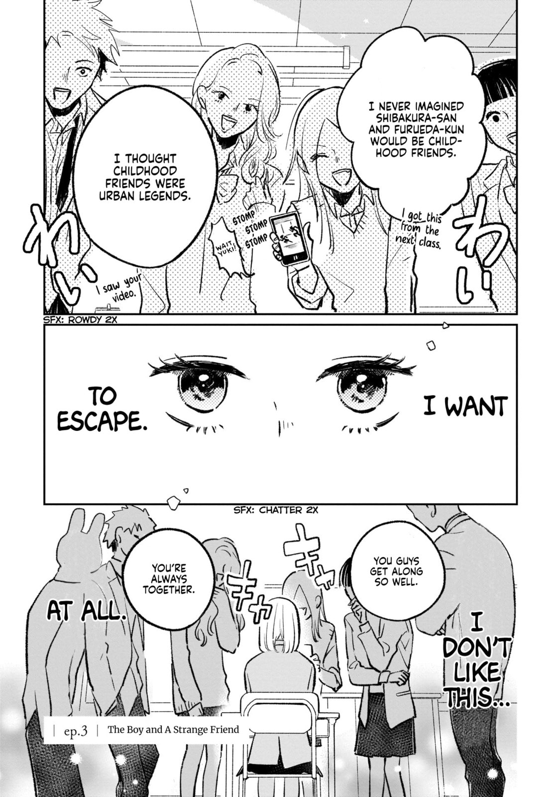 A Boy Sensitive to Cold & a Hard-Boiled Girl