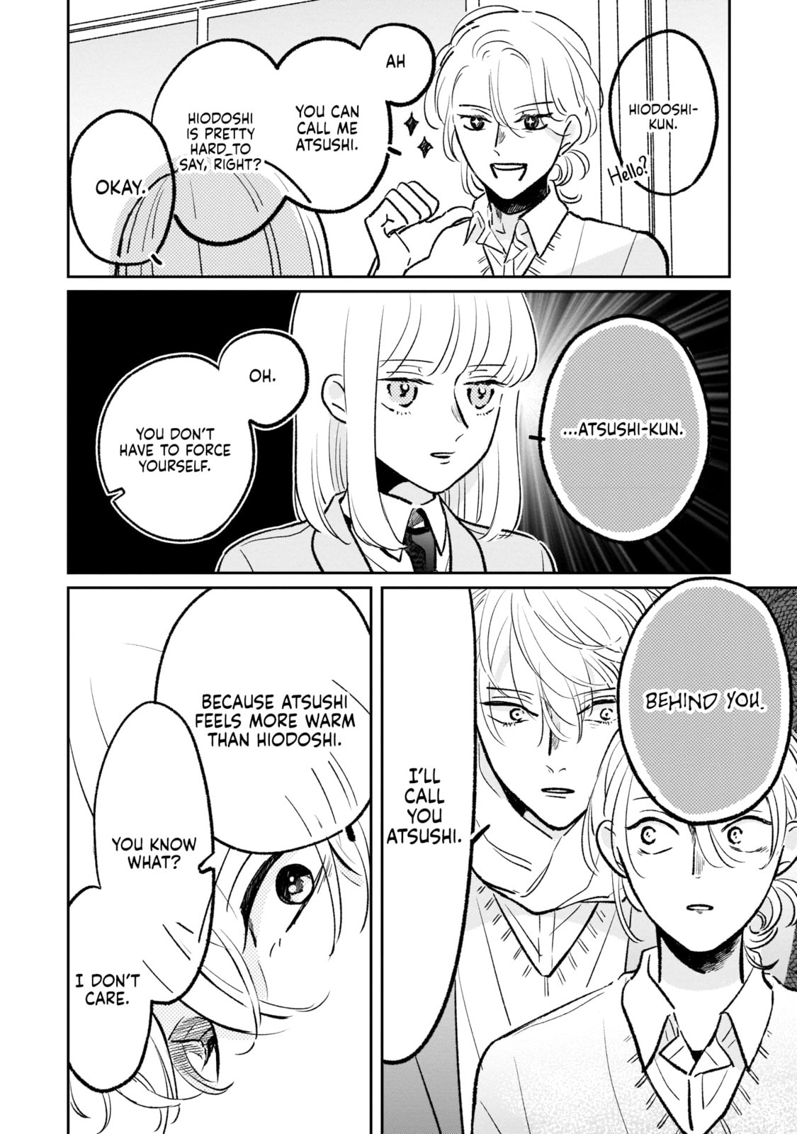 A Boy Sensitive to Cold & a Hard-Boiled Girl