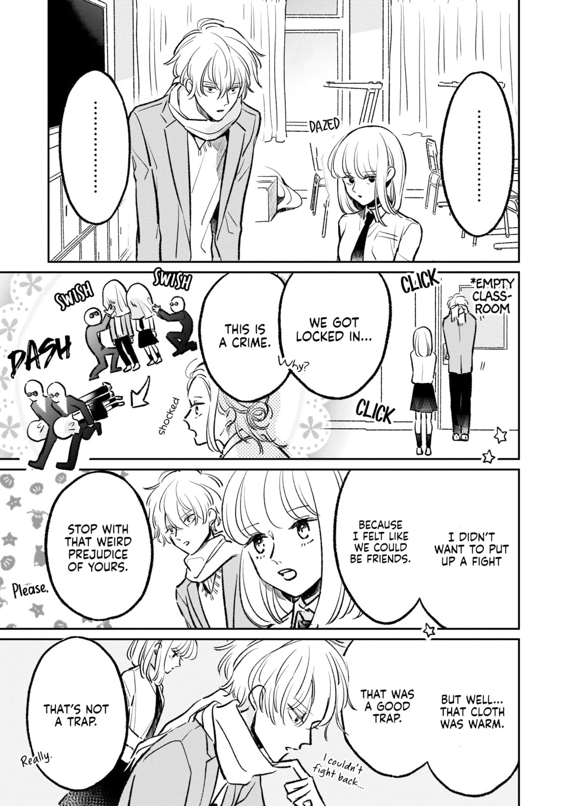 A Boy Sensitive to Cold & a Hard-Boiled Girl