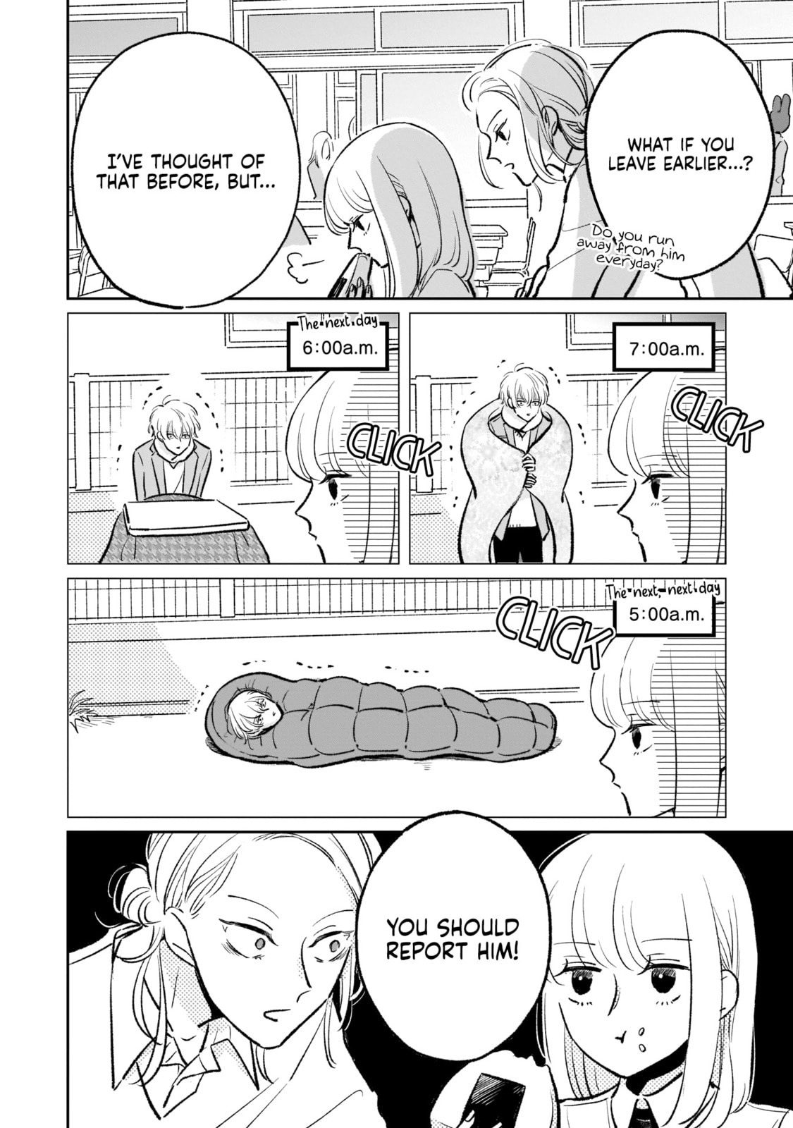 A Boy Sensitive to Cold & a Hard-Boiled Girl