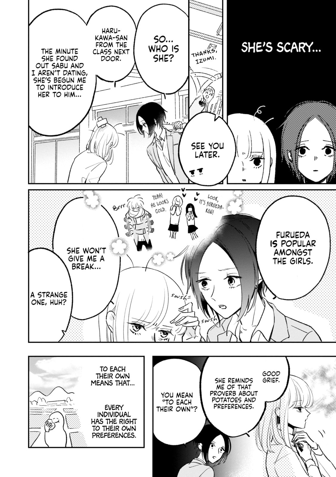 A Boy Sensitive to Cold & a Hard-Boiled Girl