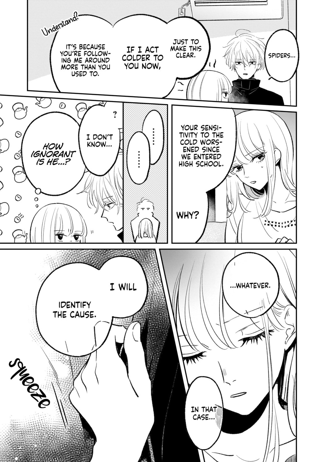 A Boy Sensitive to Cold & a Hard-Boiled Girl