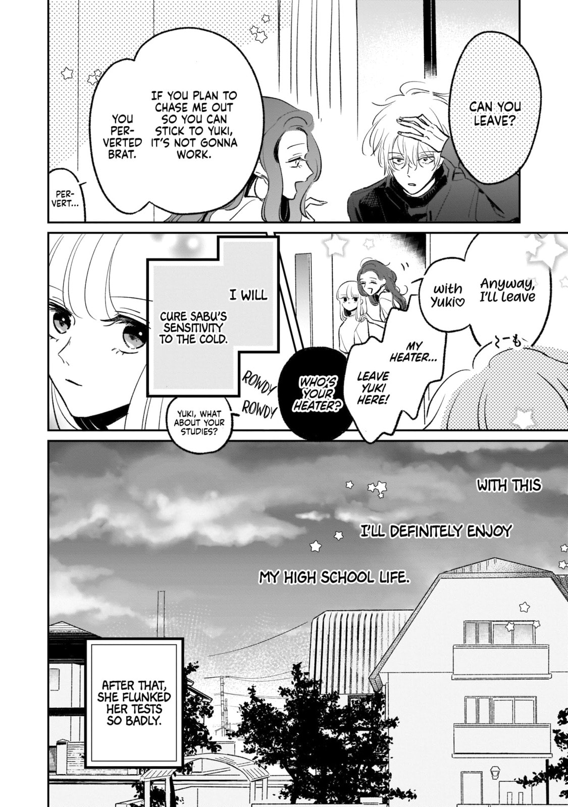 A Boy Sensitive to Cold & a Hard-Boiled Girl