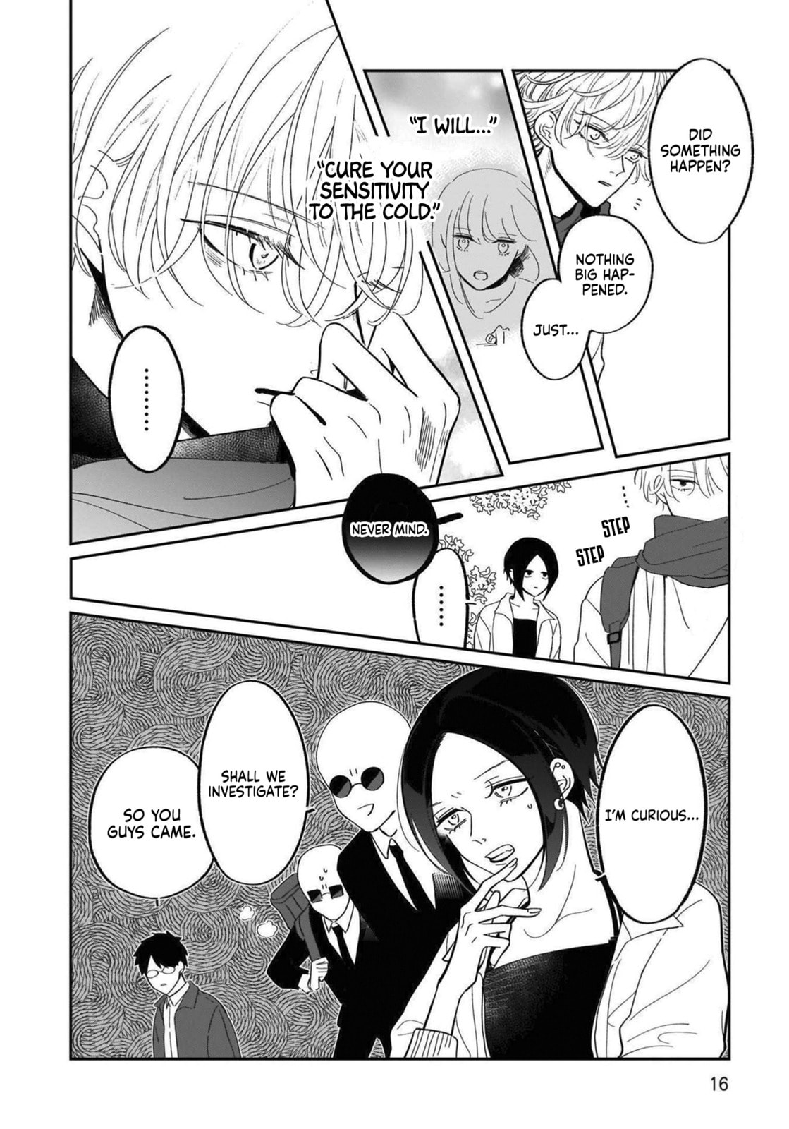 A Boy Sensitive to Cold & a Hard-Boiled Girl