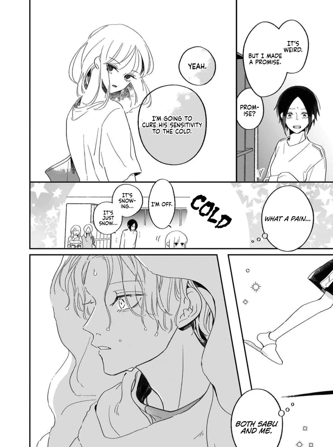 A Boy Sensitive to Cold & a Hard-Boiled Girl