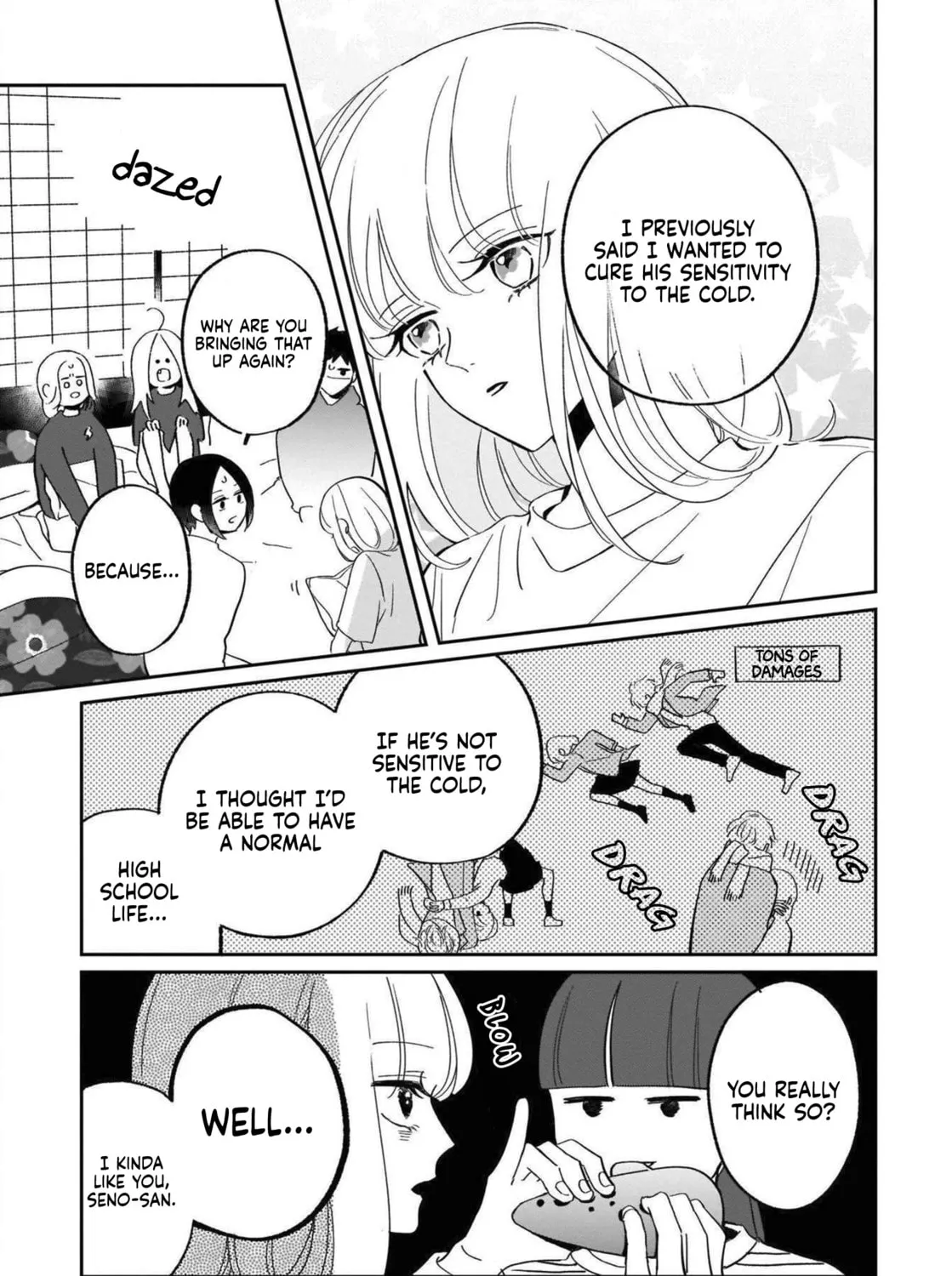 A Boy Sensitive to Cold & a Hard-Boiled Girl