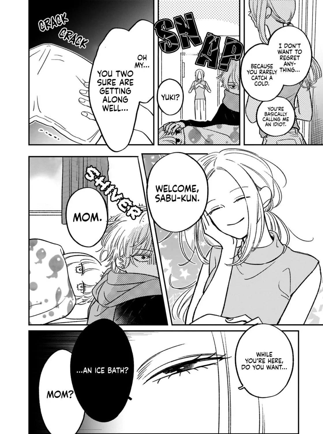 A Boy Sensitive to Cold & a Hard-Boiled Girl