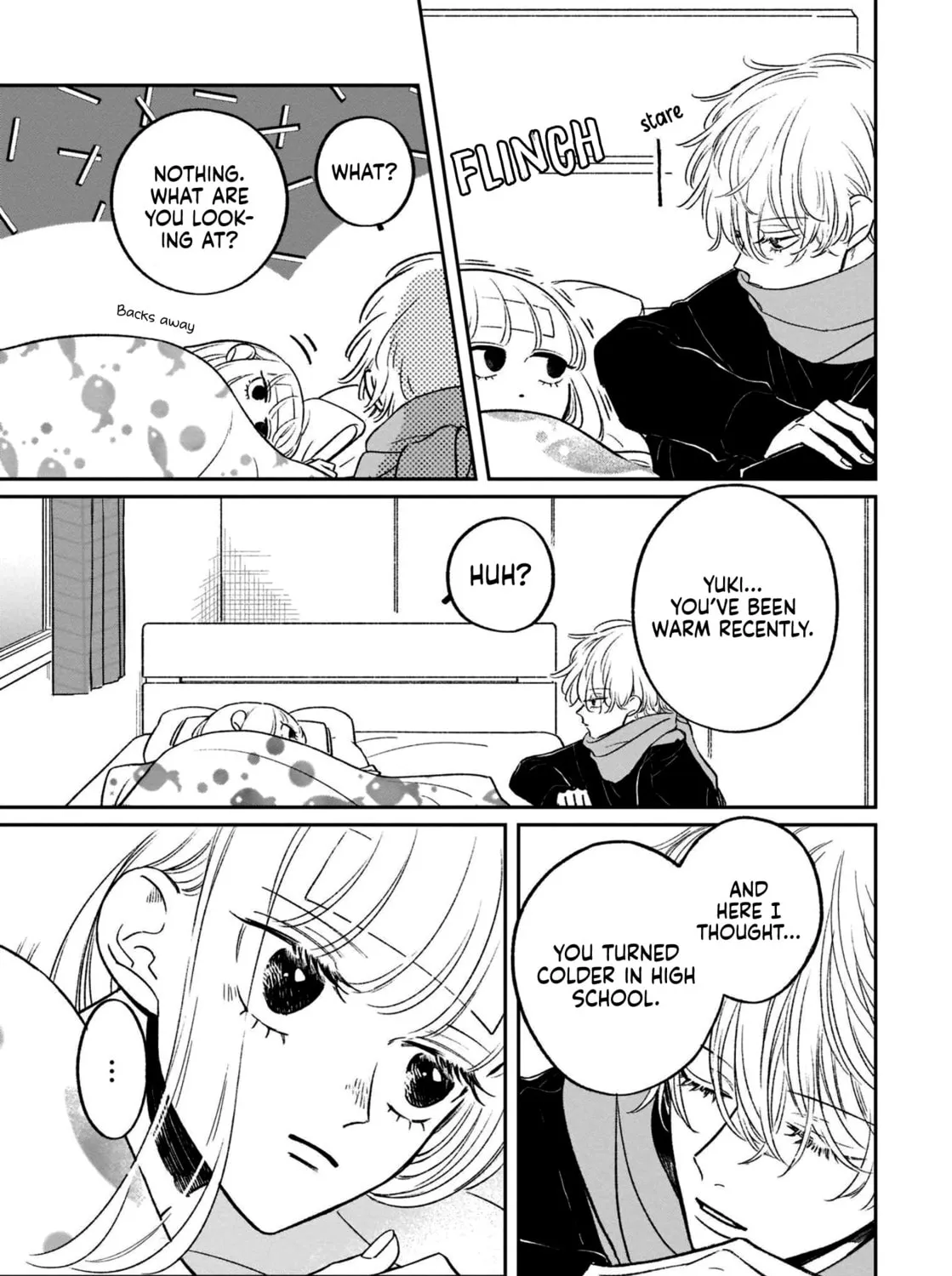 A Boy Sensitive to Cold & a Hard-Boiled Girl