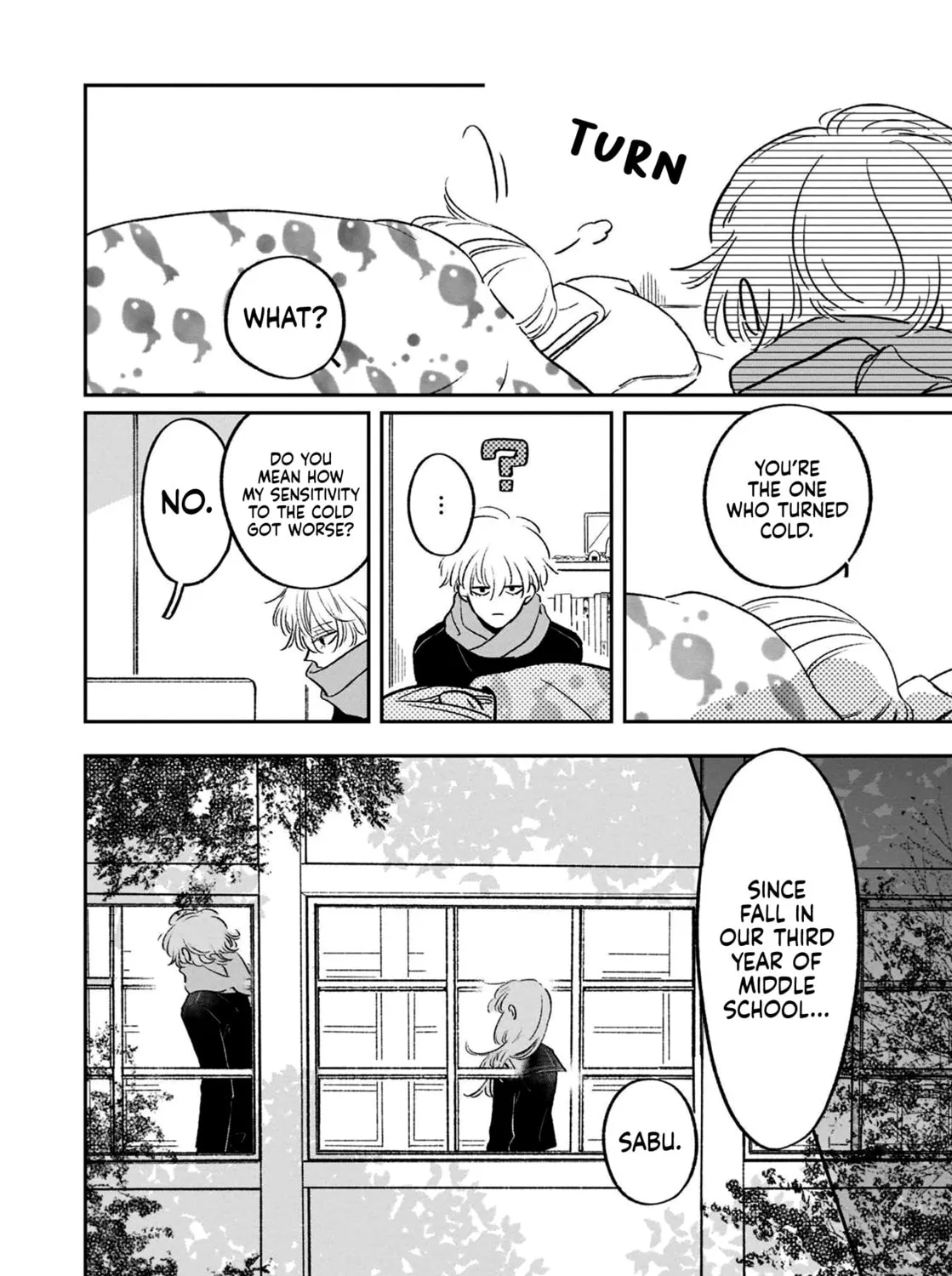 A Boy Sensitive to Cold & a Hard-Boiled Girl