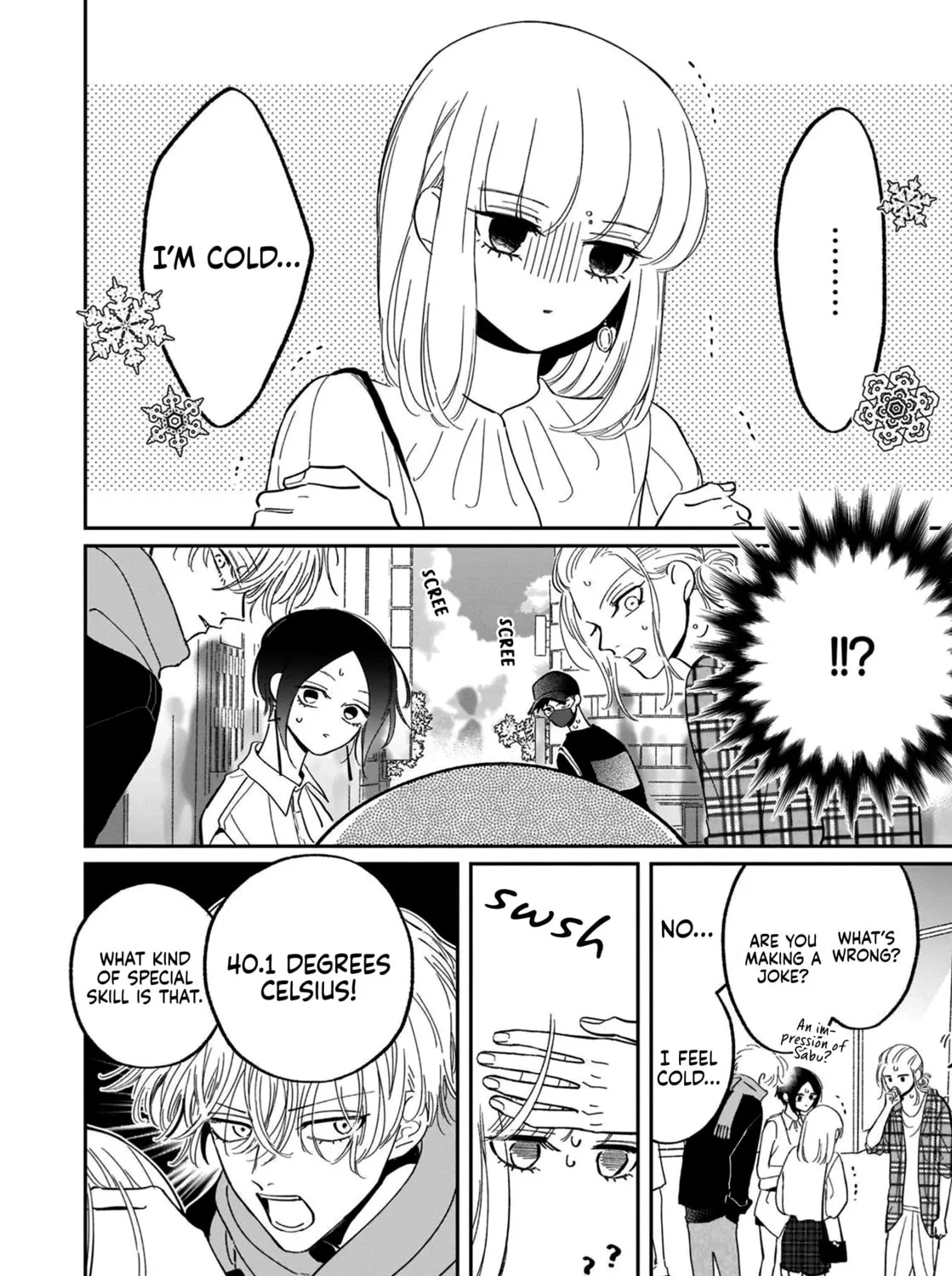 A Boy Sensitive to Cold & a Hard-Boiled Girl