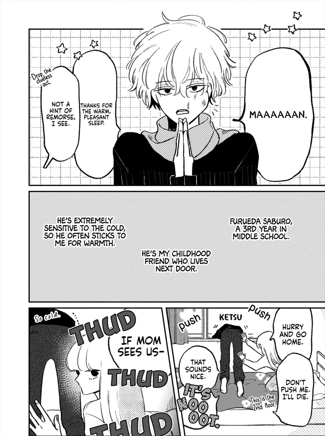 A Boy Sensitive to Cold & a Hard-Boiled Girl