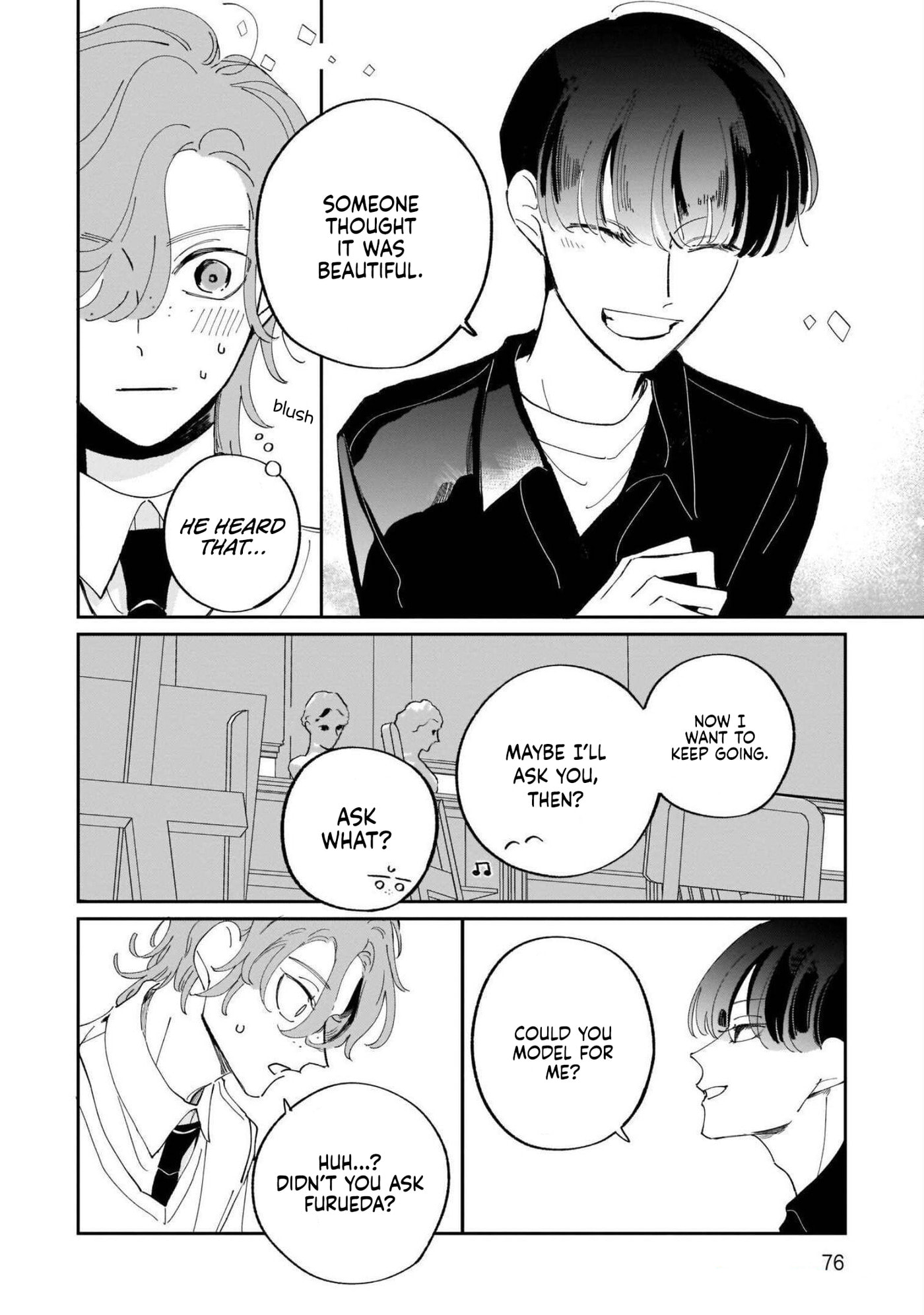 A Boy Sensitive to Cold & a Hard-Boiled Girl