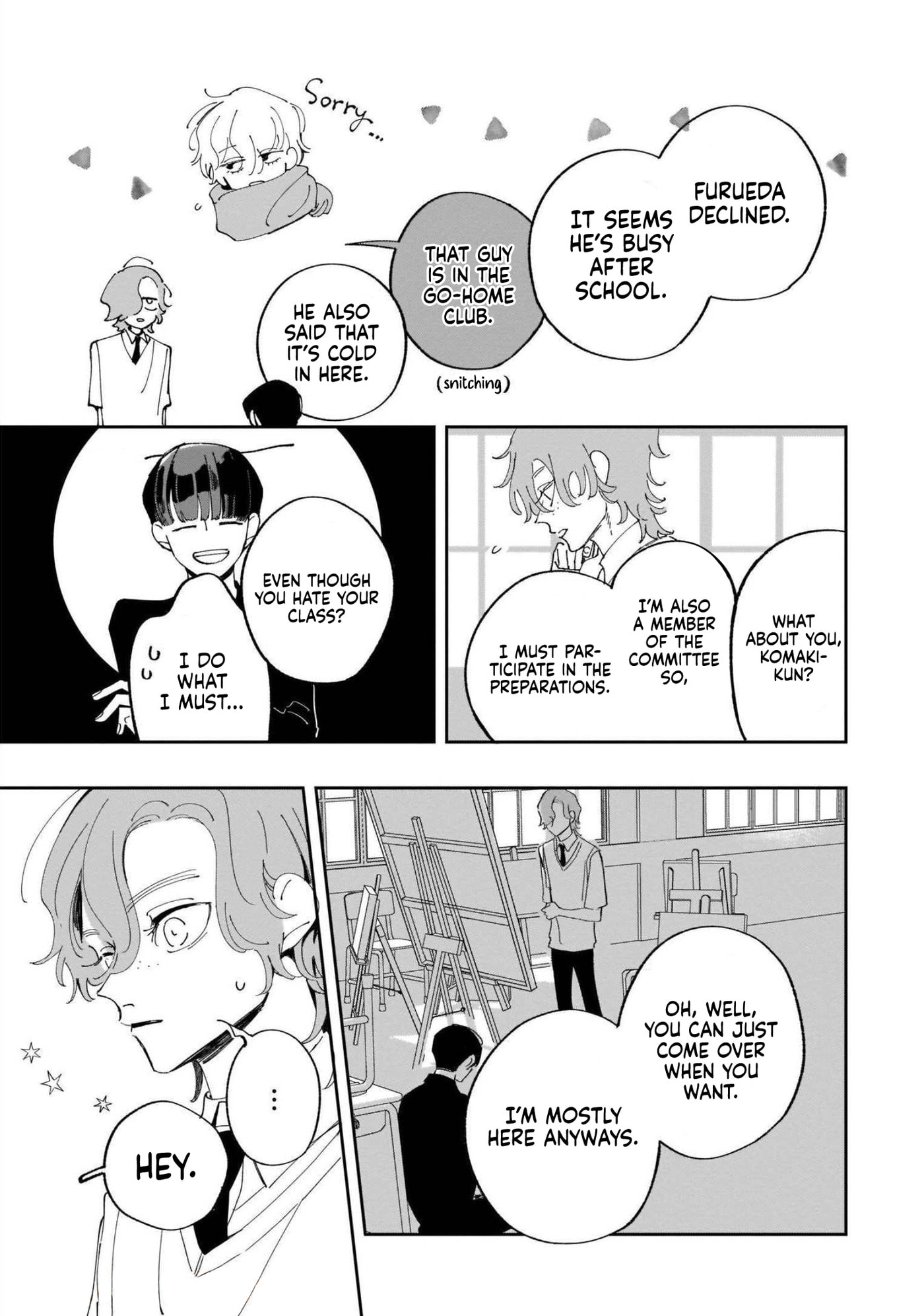 A Boy Sensitive to Cold & a Hard-Boiled Girl