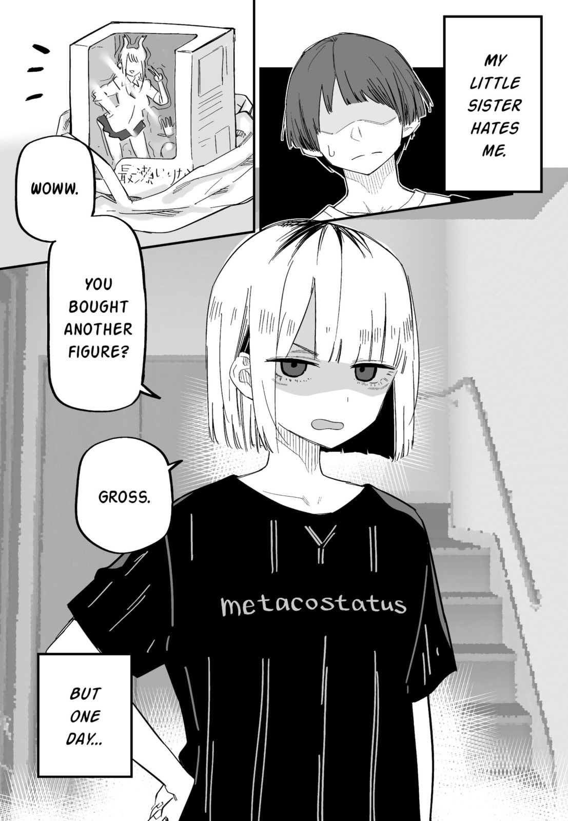 My Sister Who Cannot Stand Me Is Scary