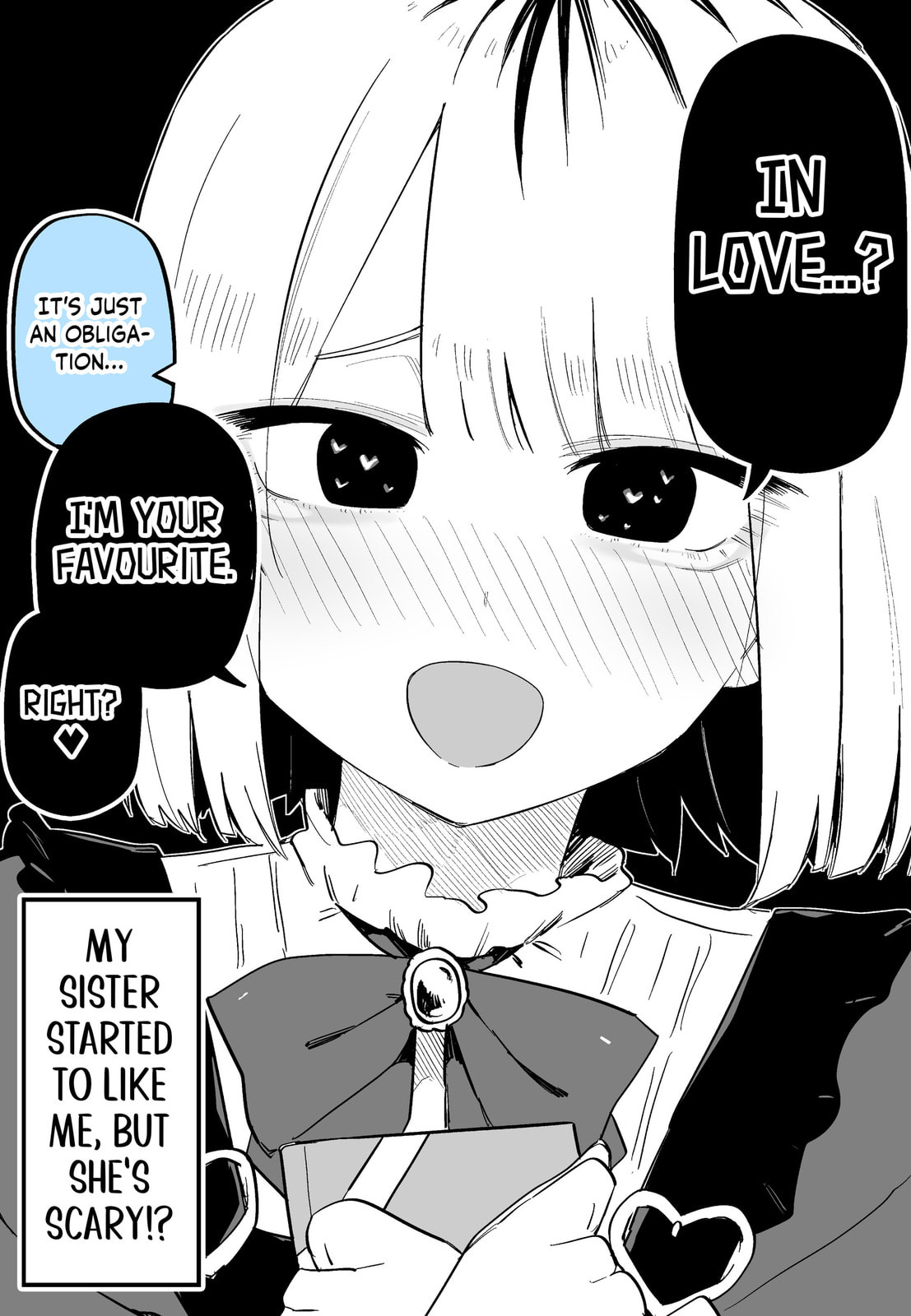 My Sister Who Cannot Stand Me Is Scary