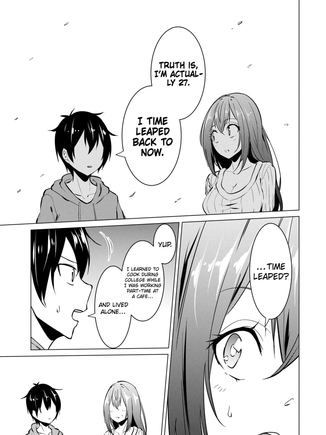 I Time-Traveled and Confessed to My Teacher Crush