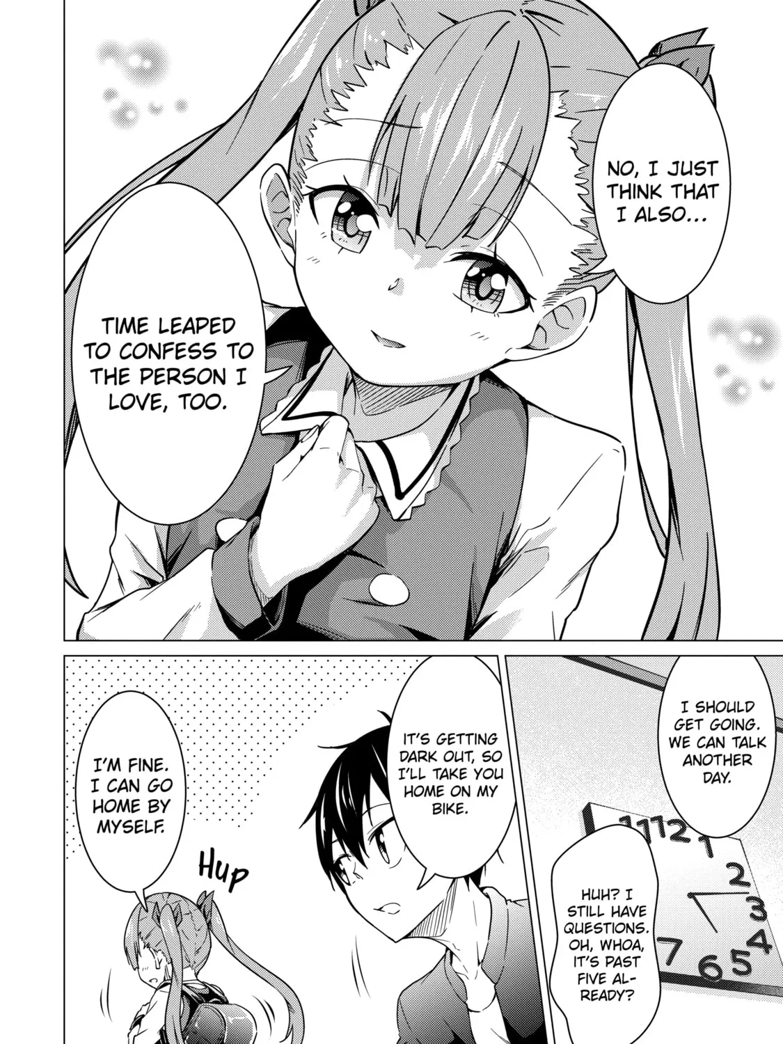 I Time-Traveled and Confessed to My Teacher Crush