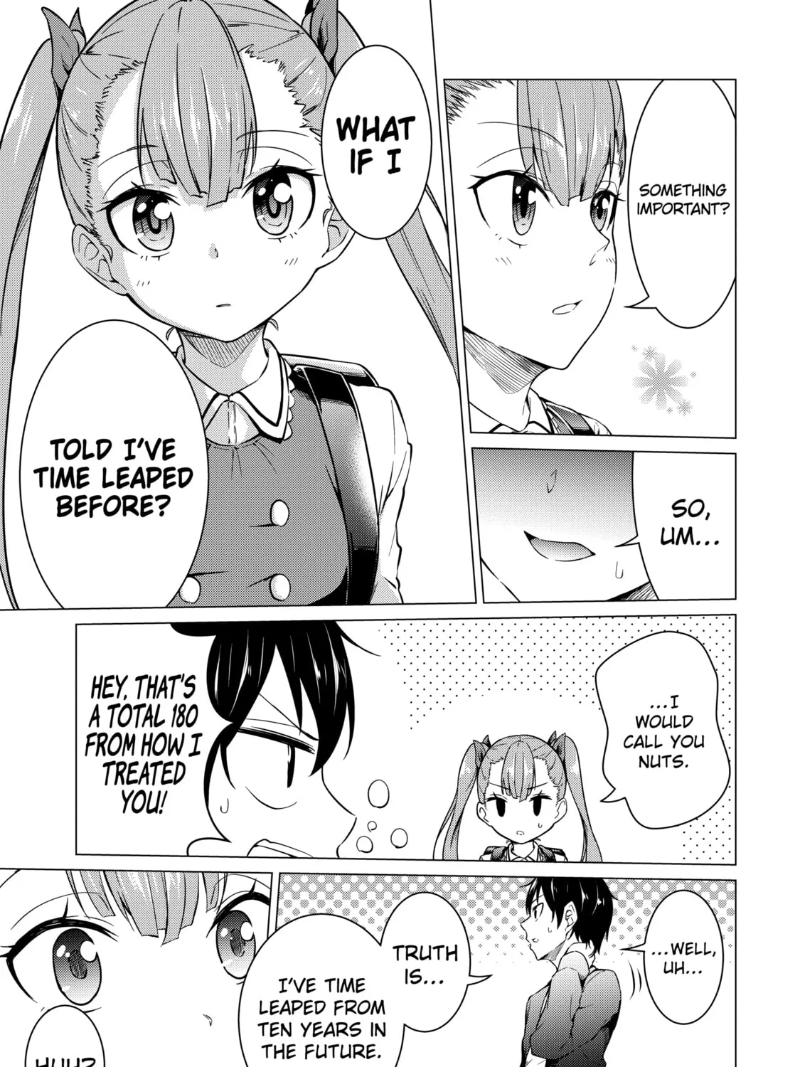 I Time-Traveled and Confessed to My Teacher Crush