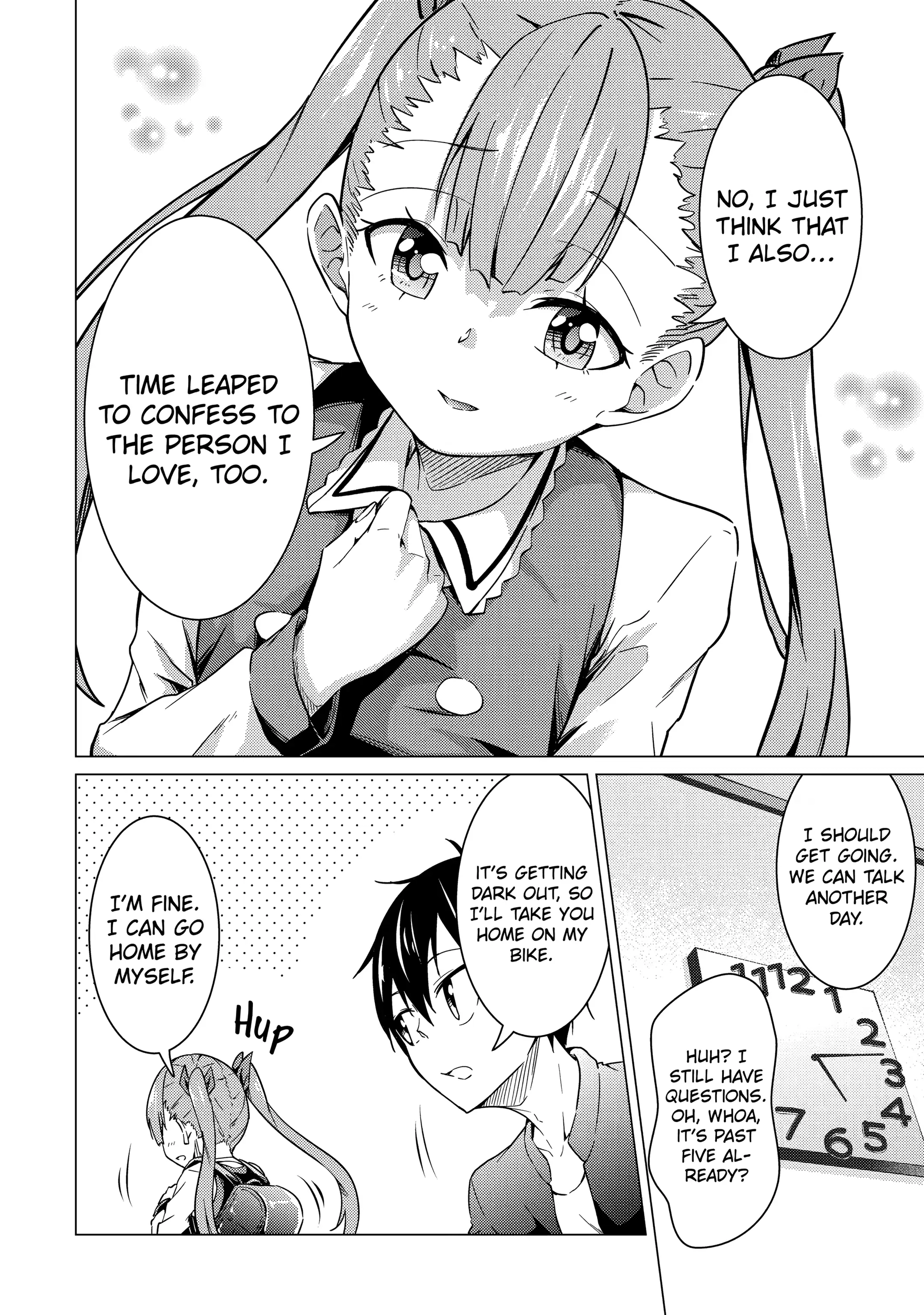 I Time-Traveled and Confessed to My Teacher Crush