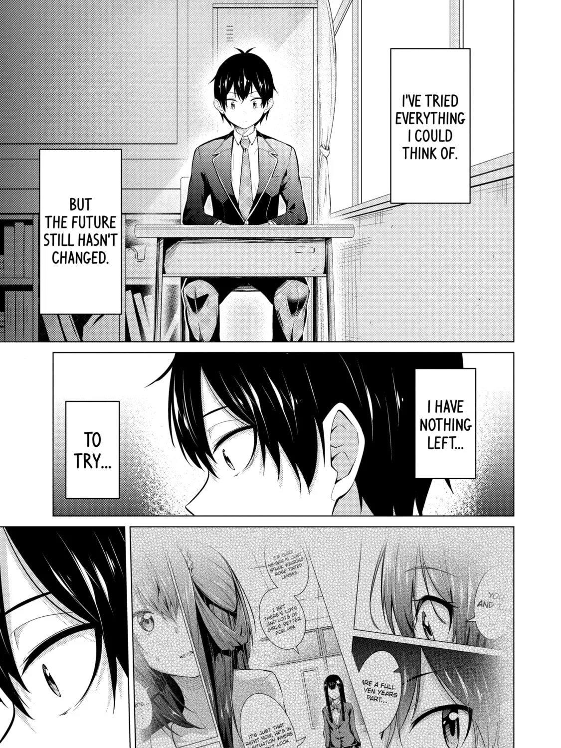 I Time-Traveled and Confessed to My Teacher Crush