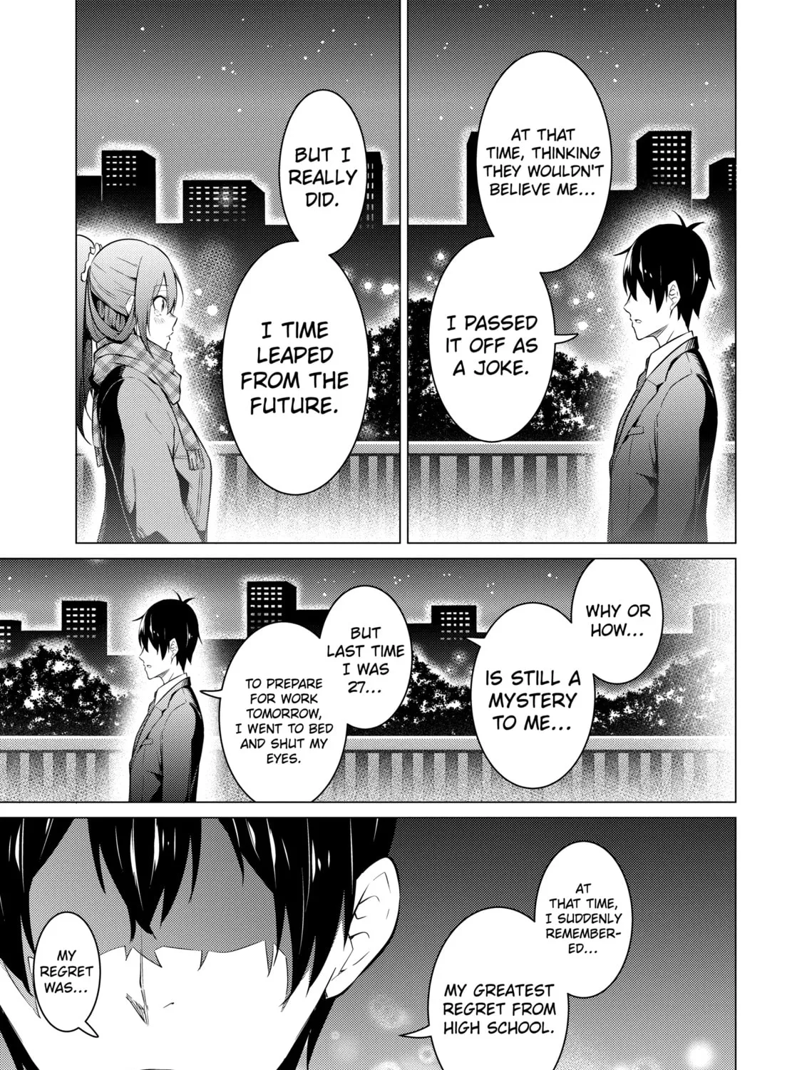 I Time-Traveled and Confessed to My Teacher Crush