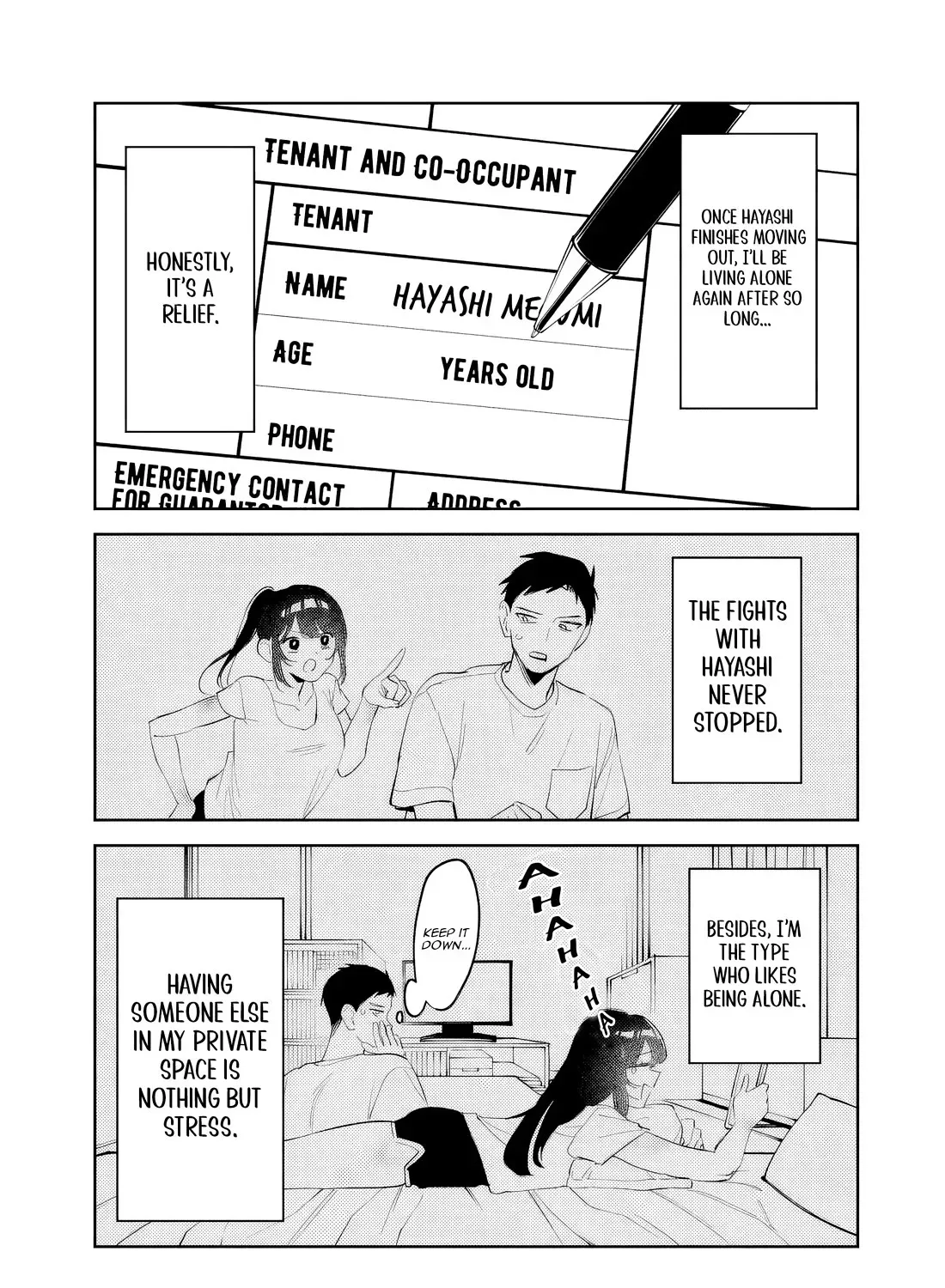 Living together with the queen from my high school days who was arrogant, surprisingly isn't that uncomfortable — Chapter 36 — Page 3