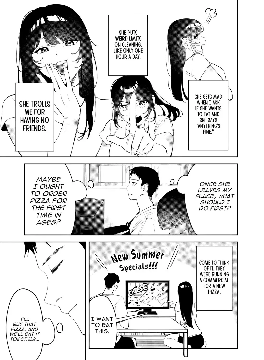 Living together with the queen from my high school days who was arrogant, surprisingly isn't that uncomfortable — Chapter 36 — Page 4