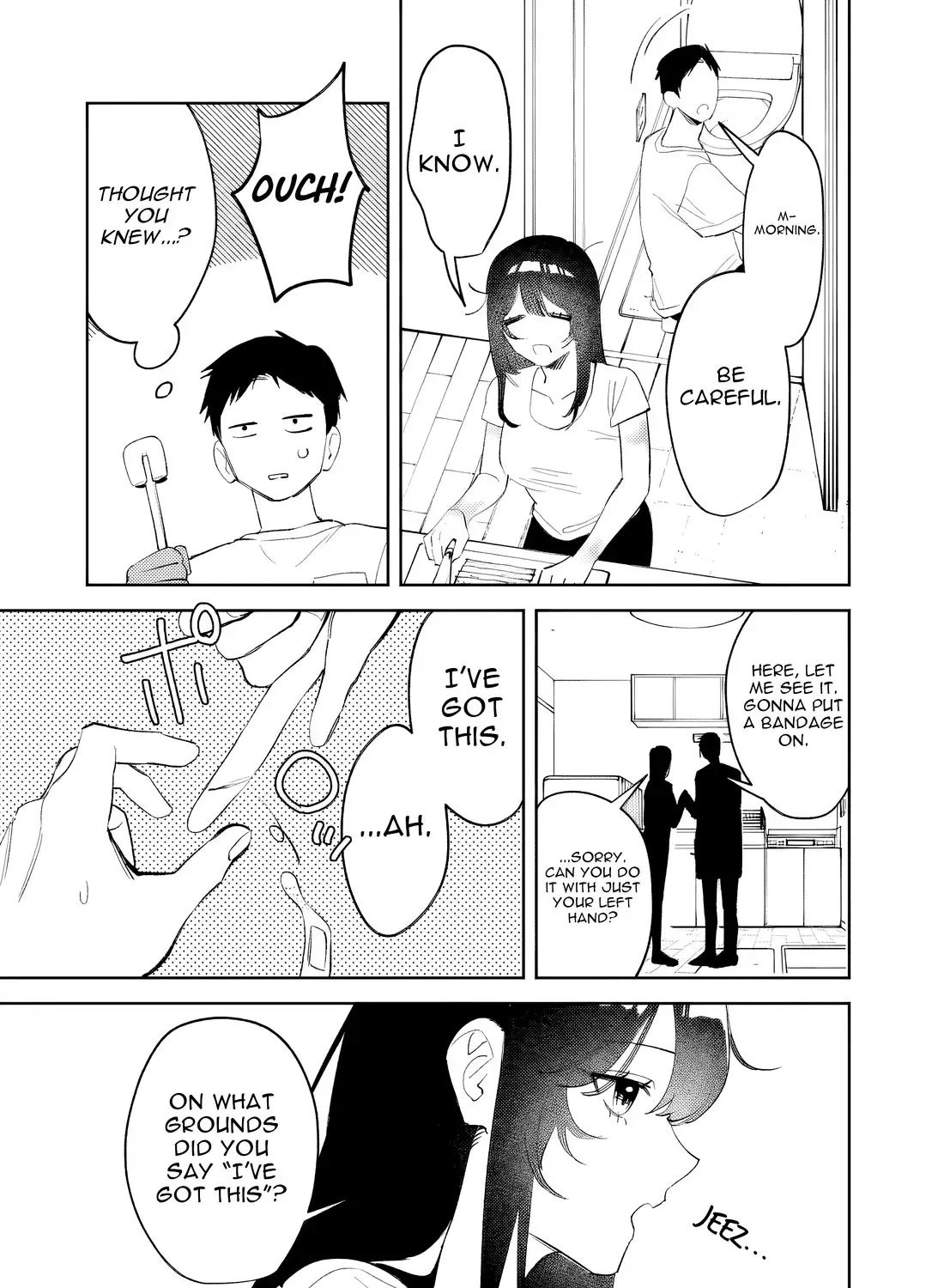Living together with the queen from my high school days who was arrogant, surprisingly isn't that uncomfortable — Chapter 36 — Page 16