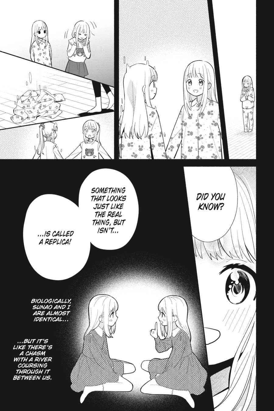 Even a Replica Can Fall in Love