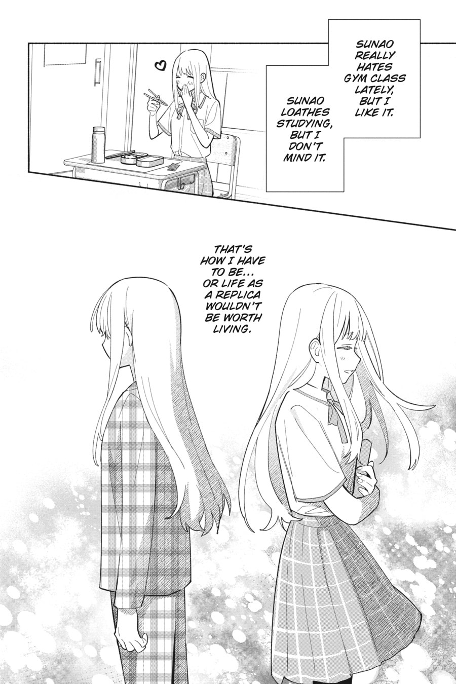 Even a Replica Can Fall in Love