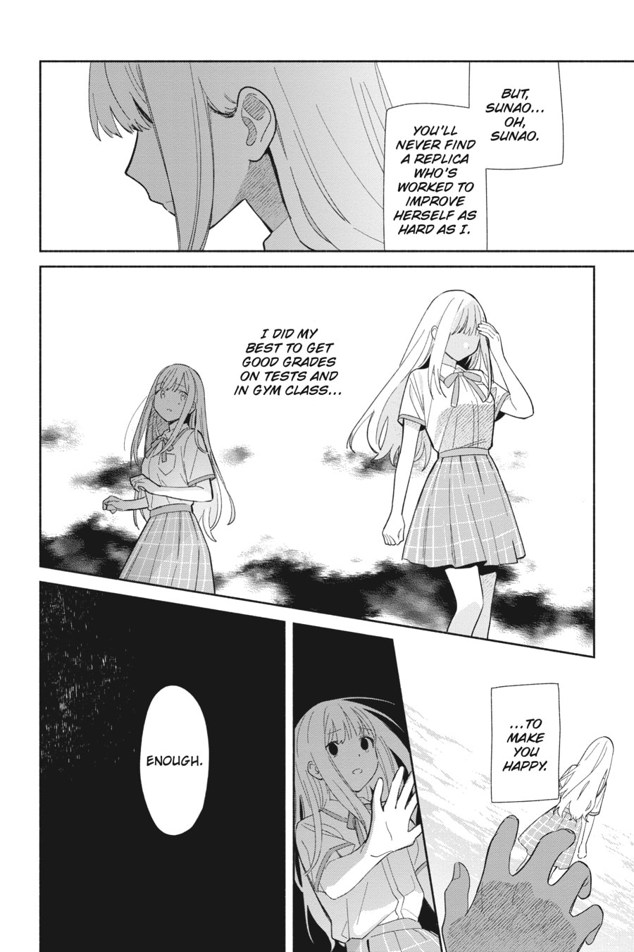 Even a Replica Can Fall in Love