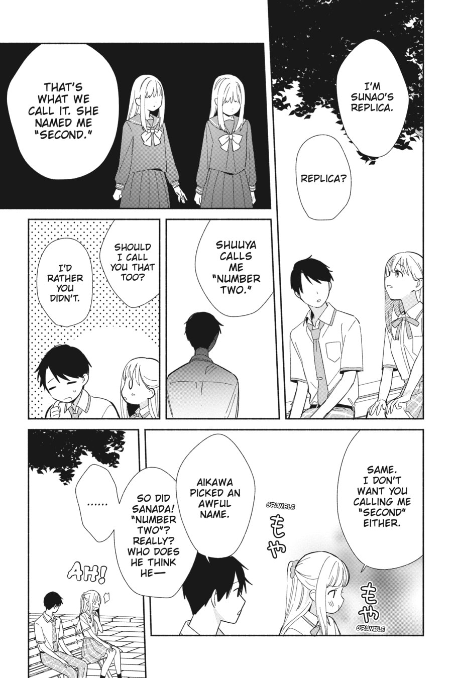 Even a Replica Can Fall in Love