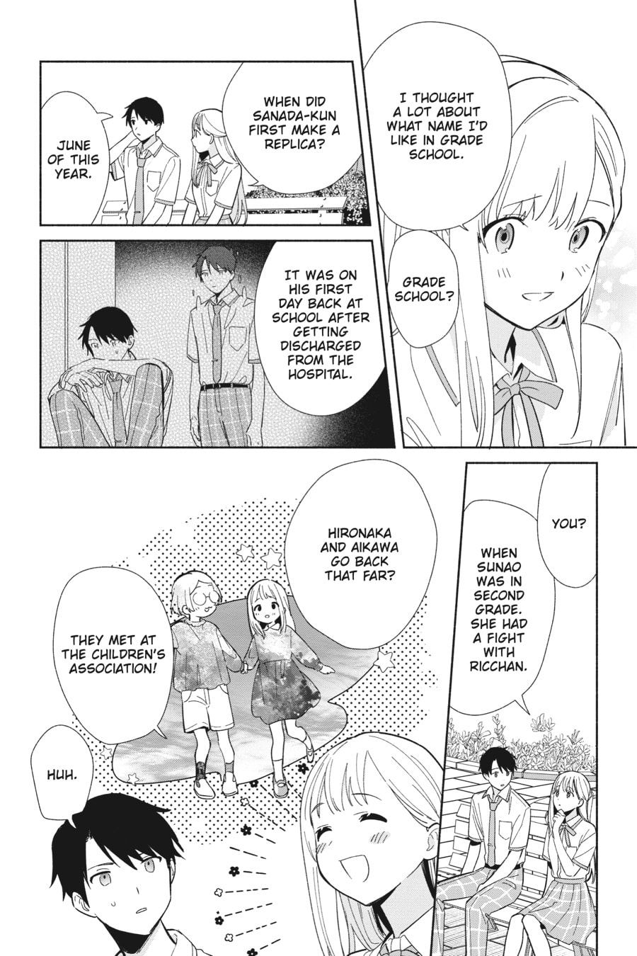 Even a Replica Can Fall in Love