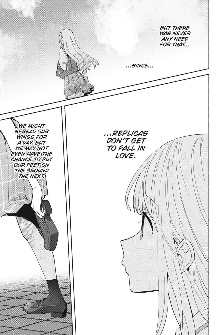 Even a Replica Can Fall in Love