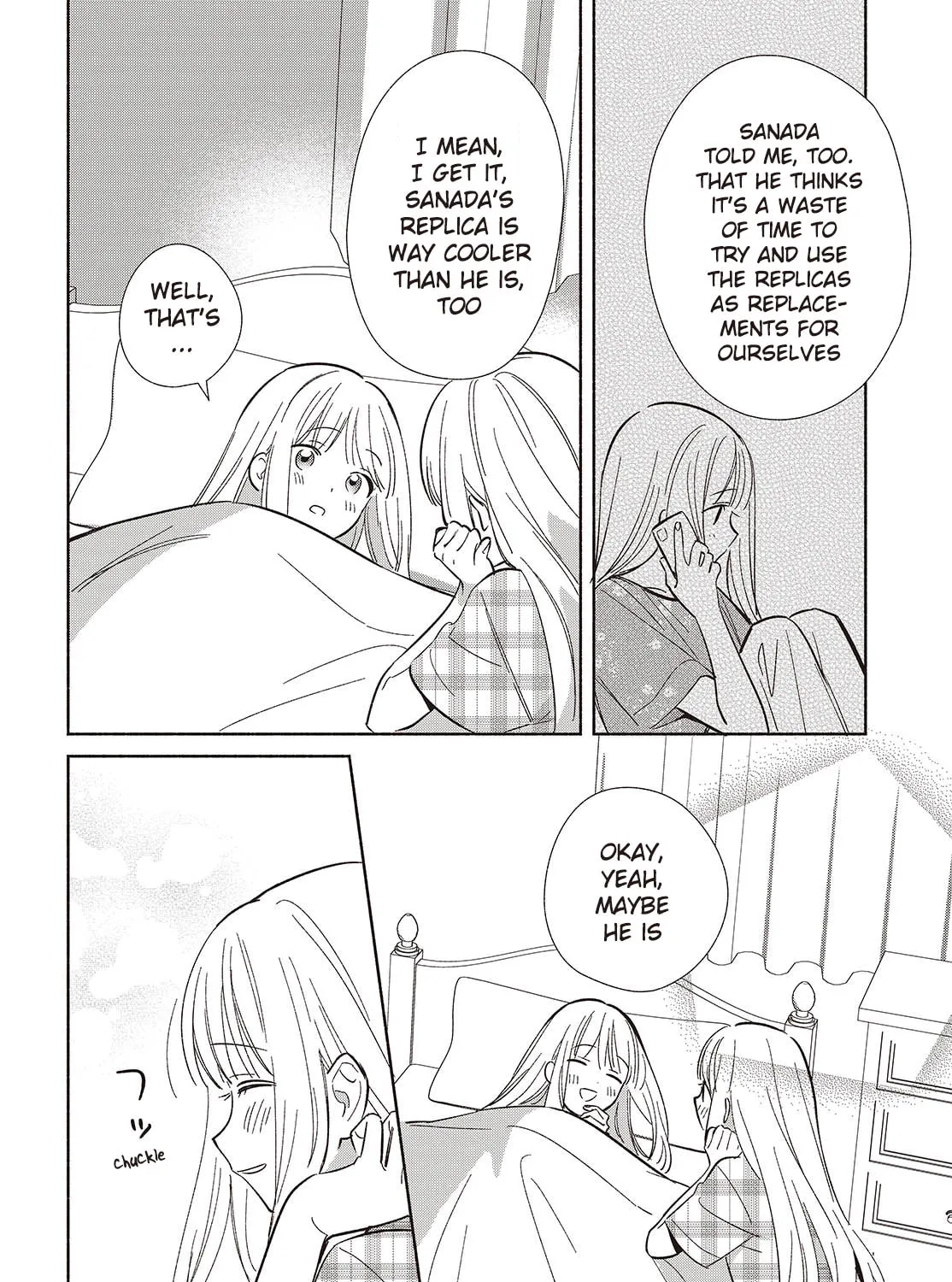 Even a Replica Can Fall in Love