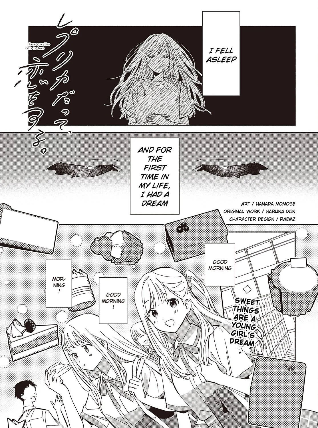 Even a Replica Can Fall in Love