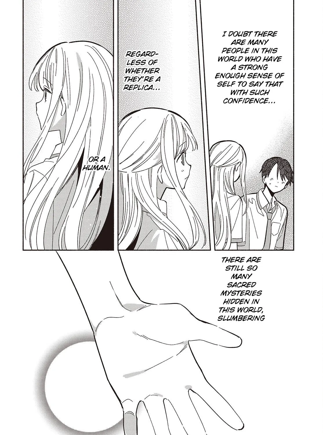 Even a Replica Can Fall in Love