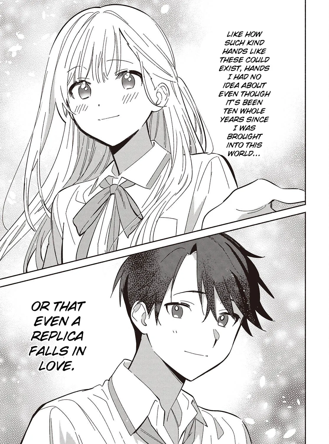 Even a Replica Can Fall in Love