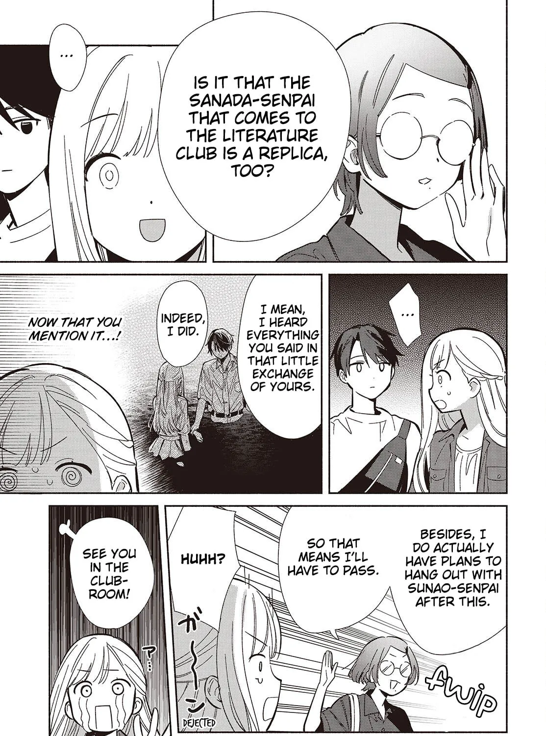 Even a Replica Can Fall in Love