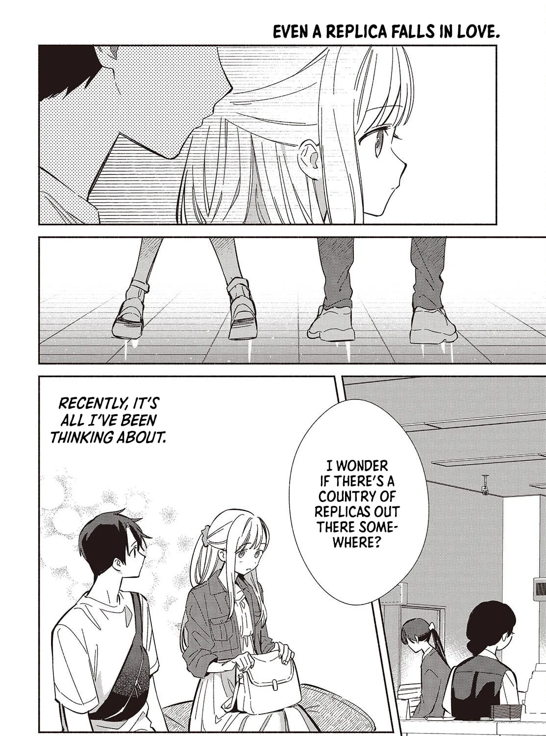 Even a Replica Can Fall in Love