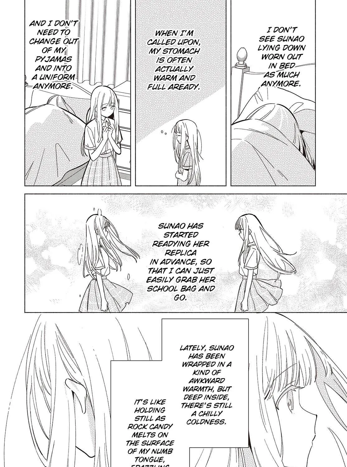 Even a Replica Can Fall in Love