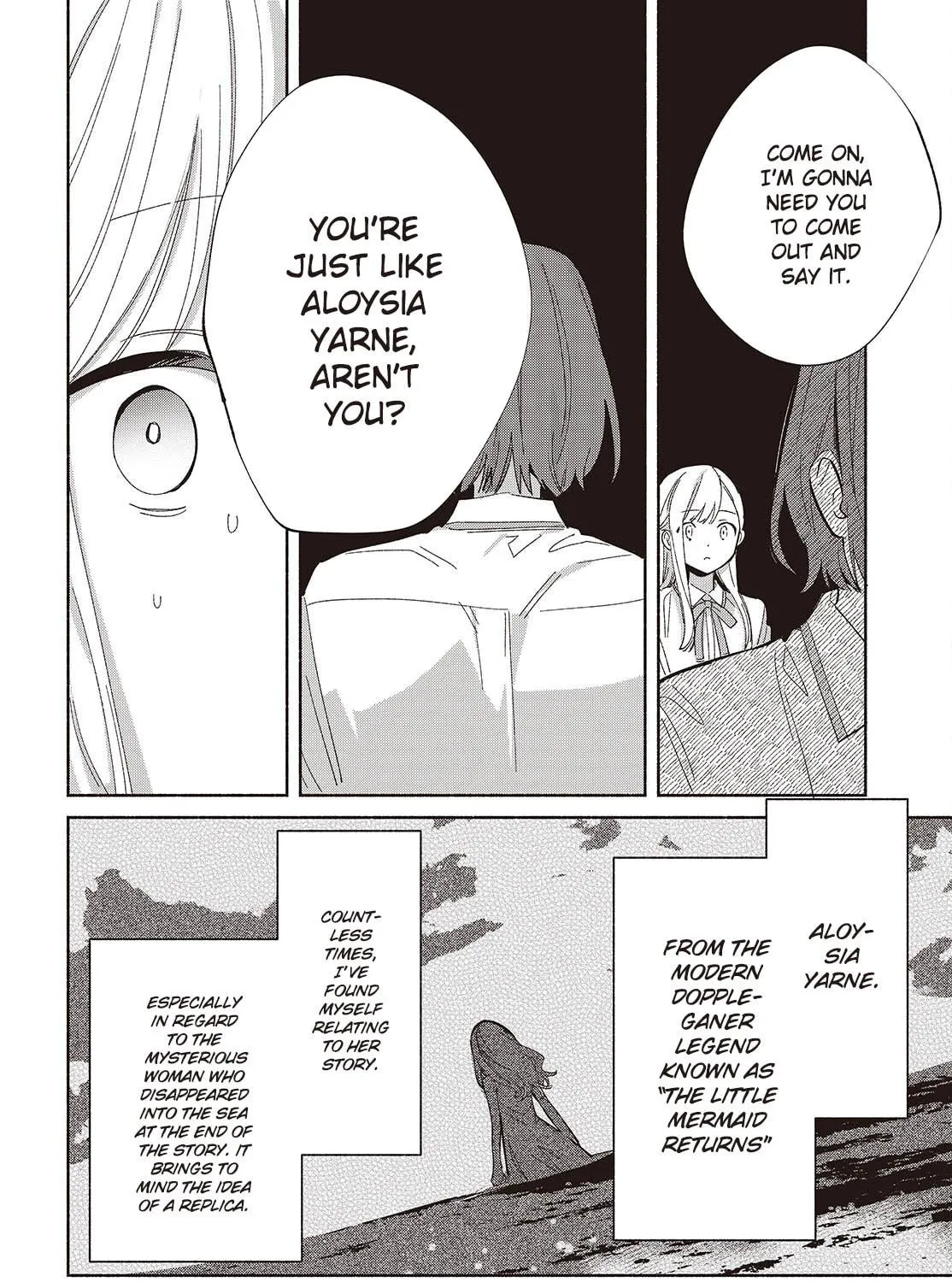 Even a Replica Can Fall in Love