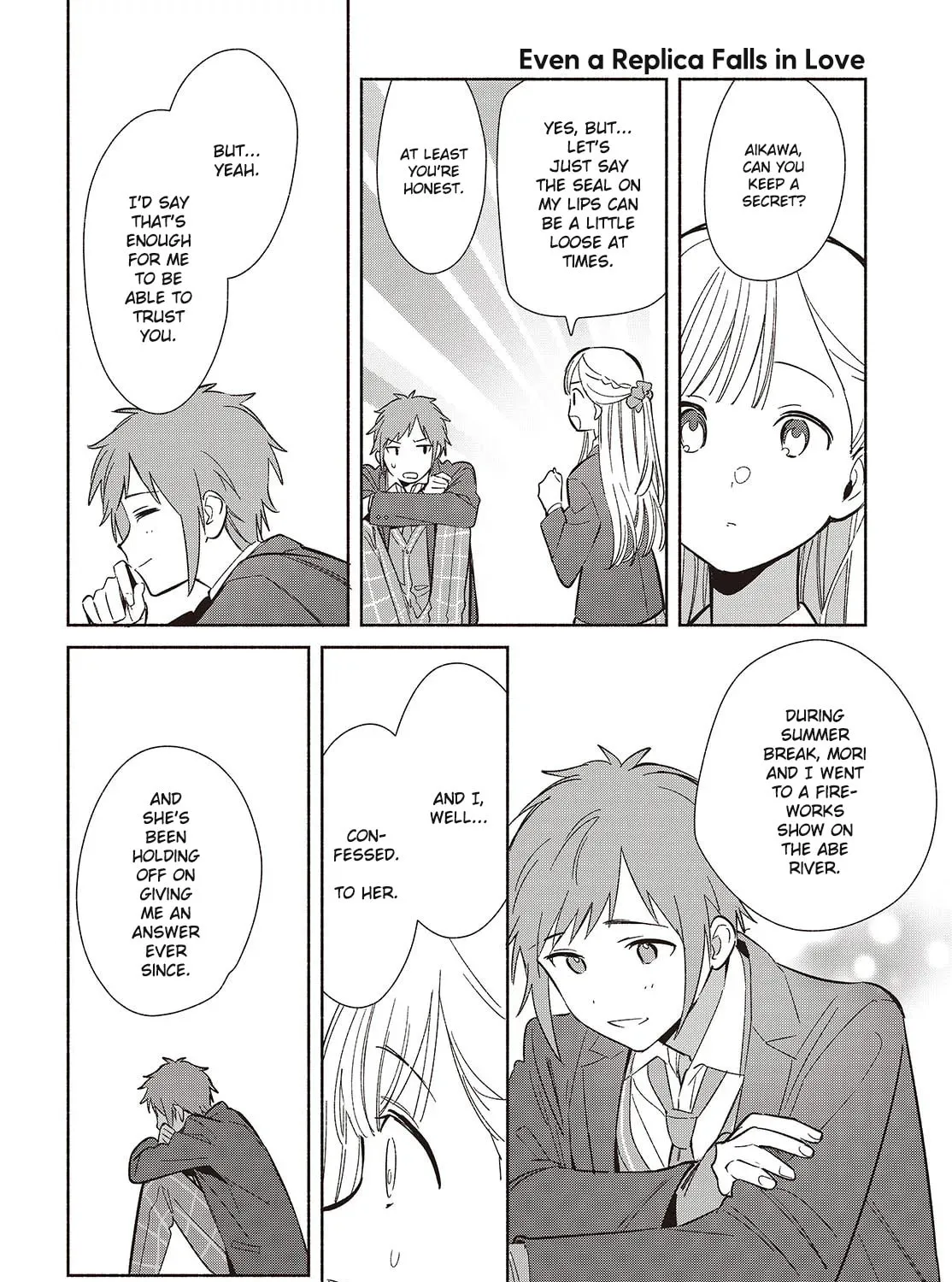 Even a Replica Can Fall in Love