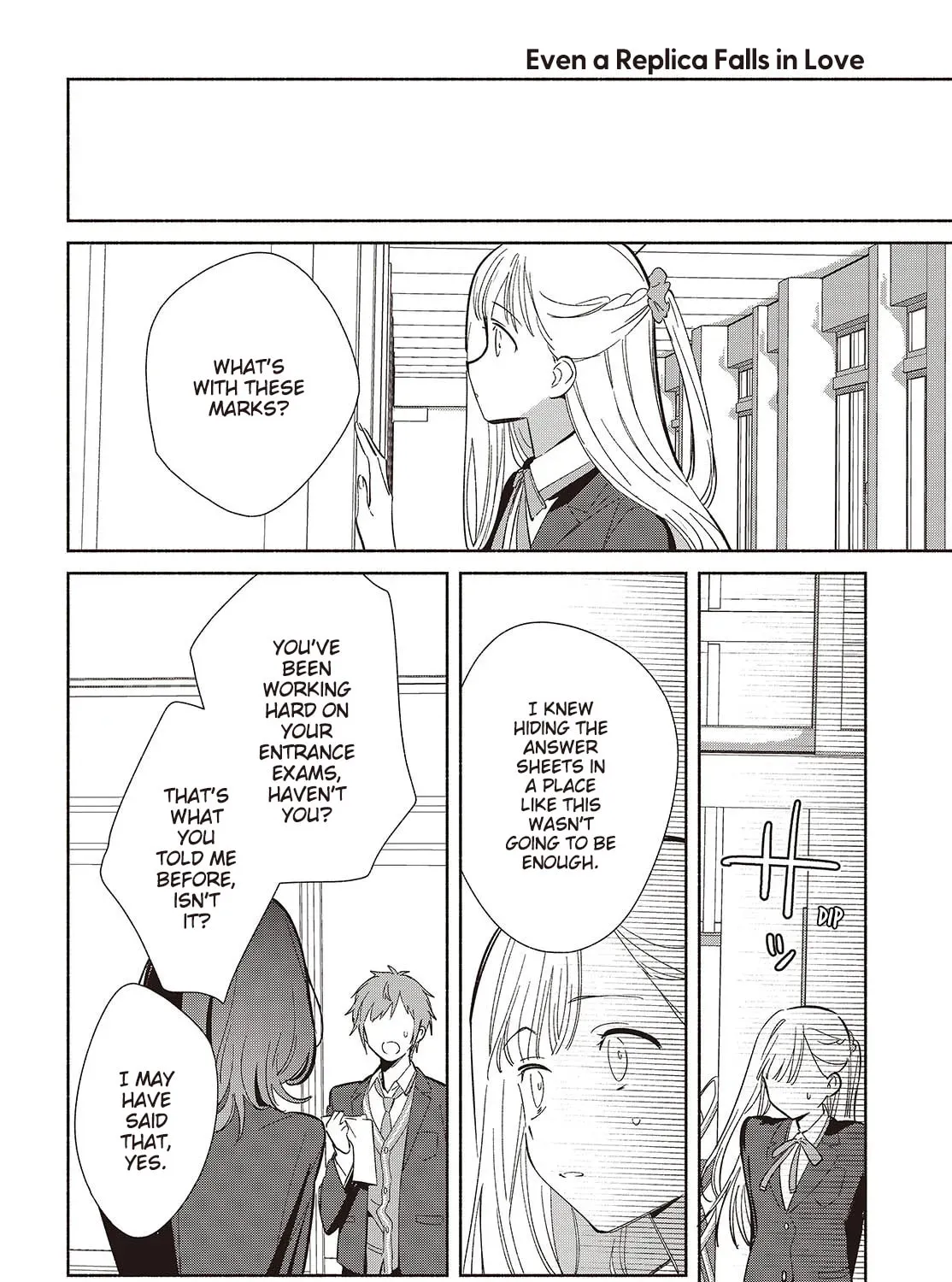 Even a Replica Can Fall in Love