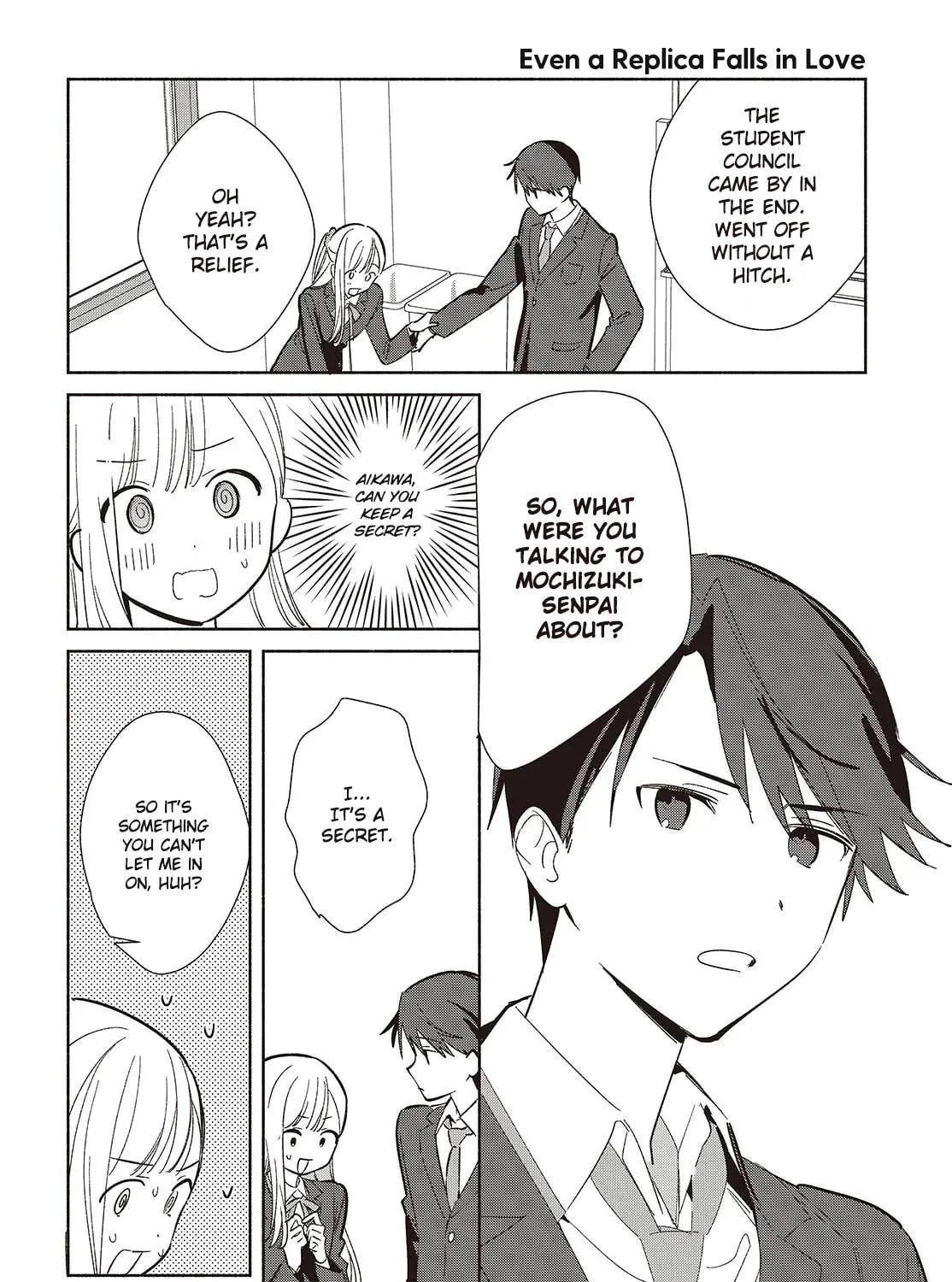 Even a Replica Can Fall in Love