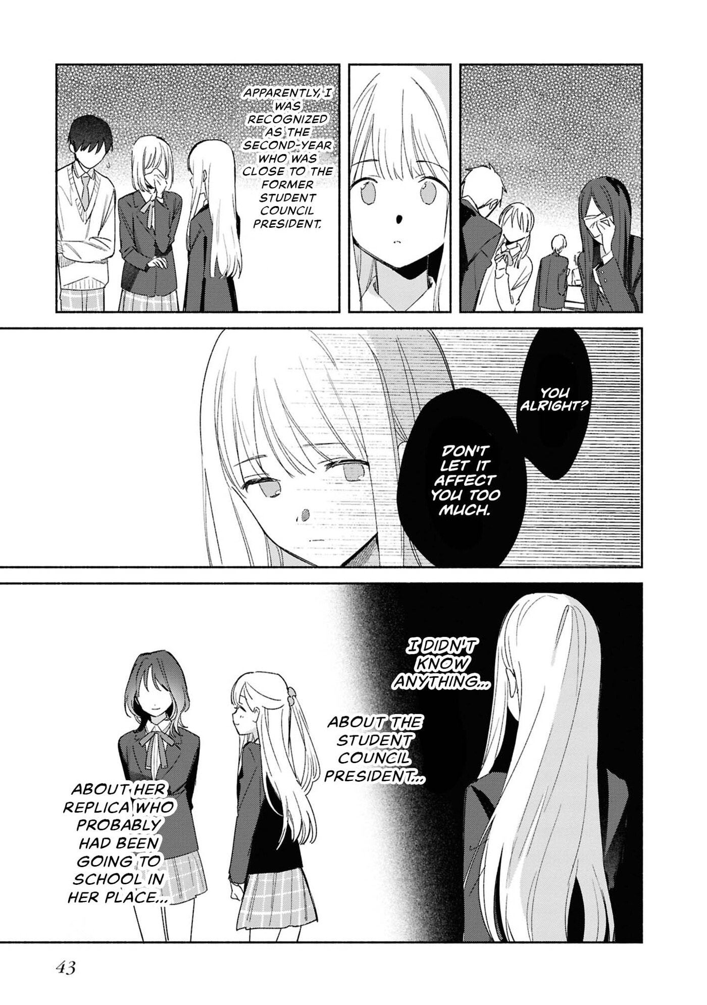 Even a Replica Can Fall in Love