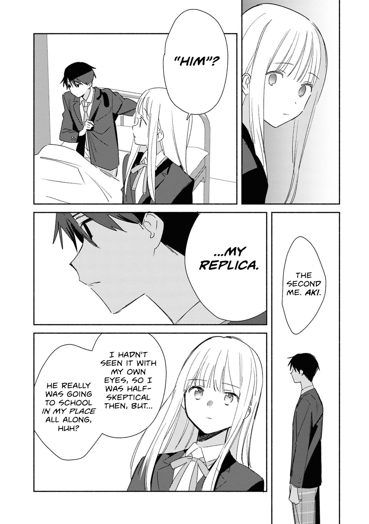 Even a Replica Can Fall in Love